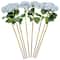 33" Blue Hydrangea Artificial Flower Stem, 8ct.